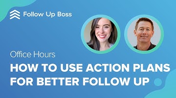 How to use Action Plans for better follow up