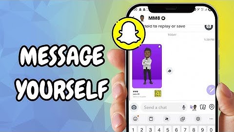 How To Message Yourself On Snapchat - (Easy Guide)