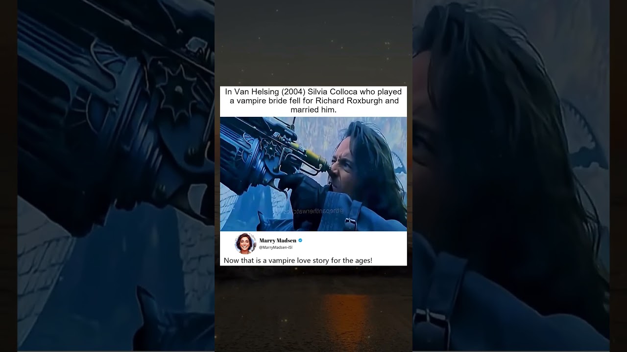 Van Helsing Co-Stars Silvia Colloca and Richard Roxburgh Wed