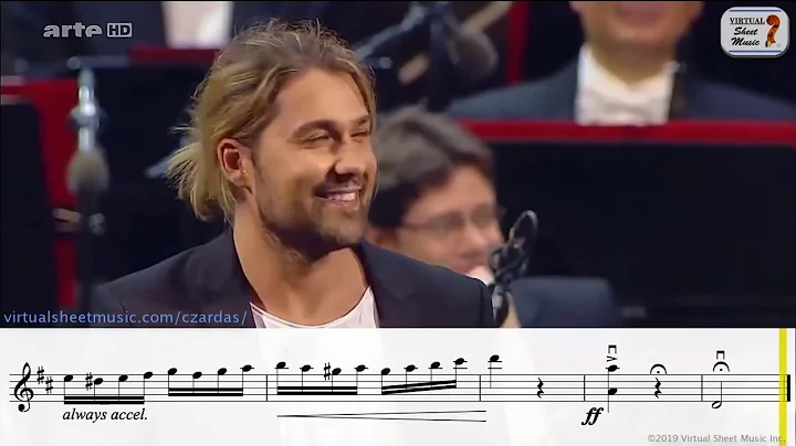 Czardas by V.Monti - David Garrett - Sheet Music P...