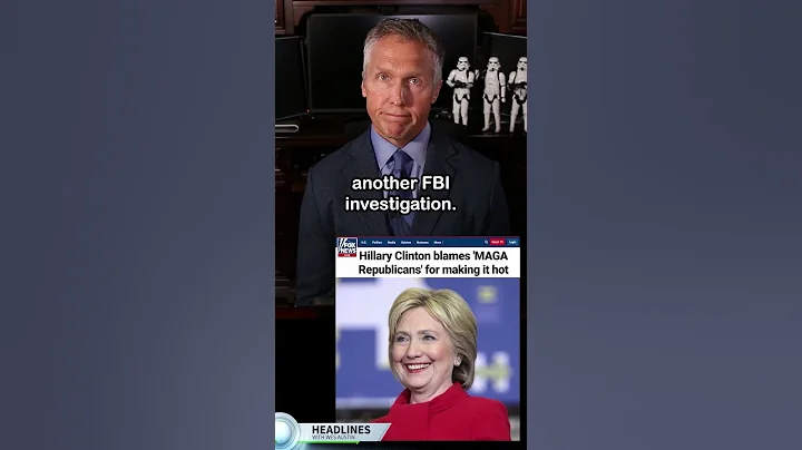 Hillary Clinton Blames 'MAGA Republicans' for Summer Heat #shorts #shortsfeed #hillaryclinton