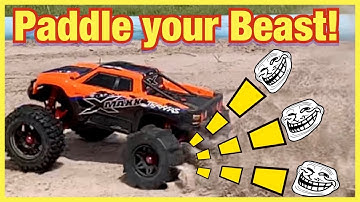 Paddle your MAXPOWER Xmaxx!