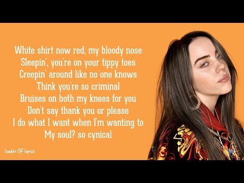 Billie eilish bad guy lyrics