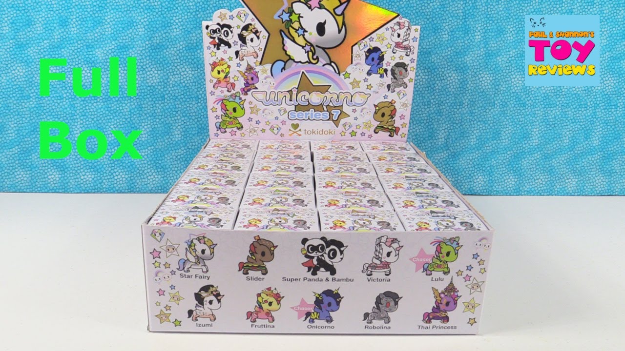 kawaii emoticons Tokidoki Unicorno Series 7 Blind Box Figure Opening Review | PSToyReviews