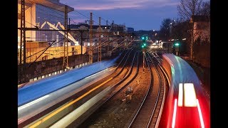 Hamburg on Rails - 4K timelapse by RailScapes - Trains & Travel 4,873 views 6 years ago 3 minutes, 20 seconds