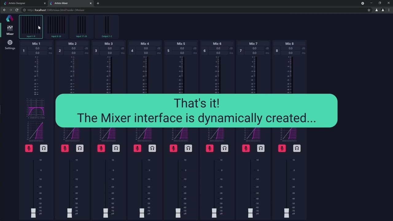 On-Hertz announces Flexible Audio Mixer update for Artisto software media engine
