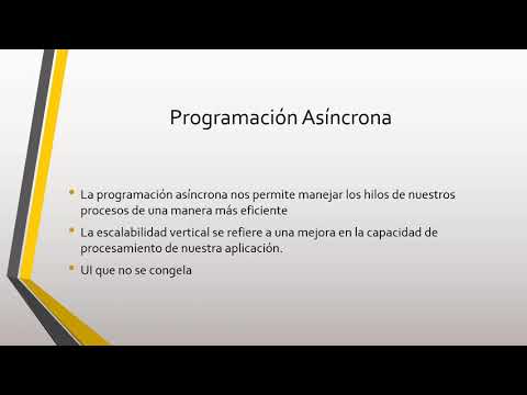 Video: ¿Qué es la programación asincrónica?