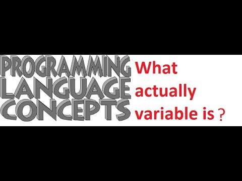 Programming Concept part-4 What is Variable - YouTube