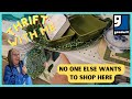 No one wants to shop at this goodwill  thrift with me  bonus try on haul