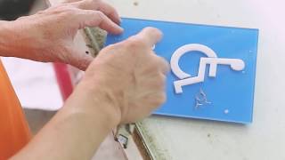 How to Make Signage: Braille Signs