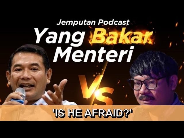 Rafizi afraid of losing a debate to an influencer, says YB Viral class=