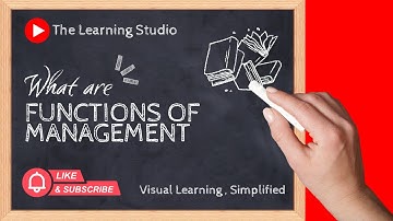 Functions of Management Explained | Lecture 3 | Business & Management Explained with Animation