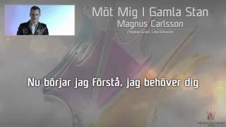 Magnus Carlsson - "Möt Mig I Gamla Stan" chords