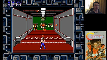 Contra (1987) for Nintendo (Full Playthrough with no Konami Code)