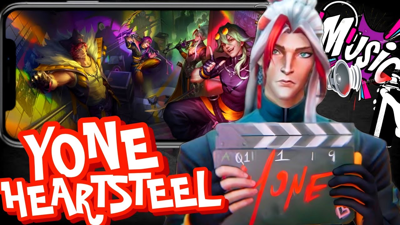 Yone Heartsteel prévia da nova skin do Wild Rift #lolmobile #leagueofl