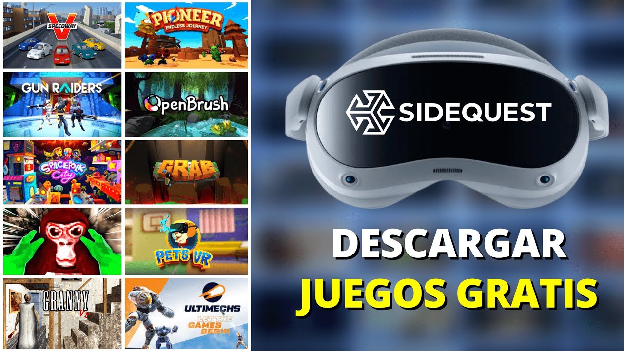 Cómo Descargar Juegos GRATIS en PICO4 (SideQuest & Pico Store