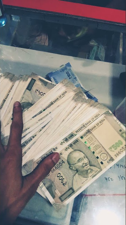 When taking the 500 notes cash in hand #75000 from Money Transfer