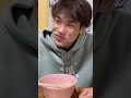 岡田遼選手のリカバリー親子丼を食べる平良達郎