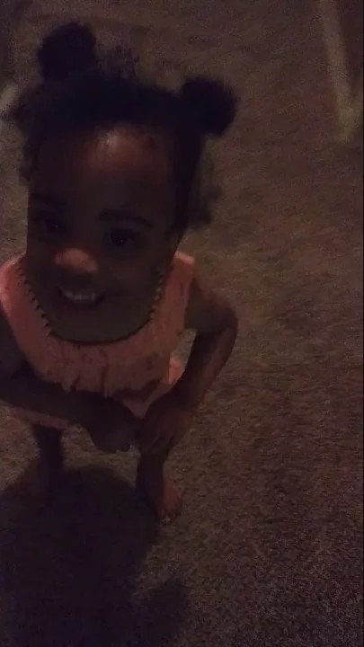 grandbaby on the run