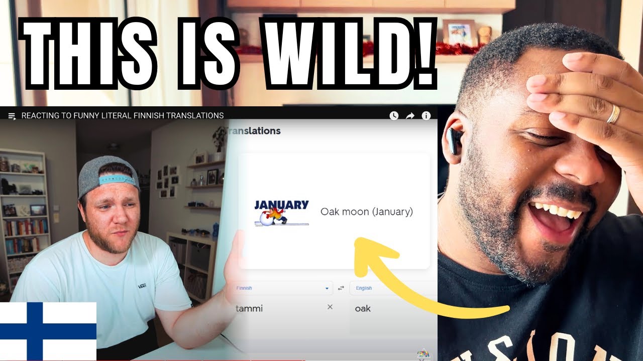 Brit Reacts to FUNNY LITERAL FINNISH TRANSLATIONS