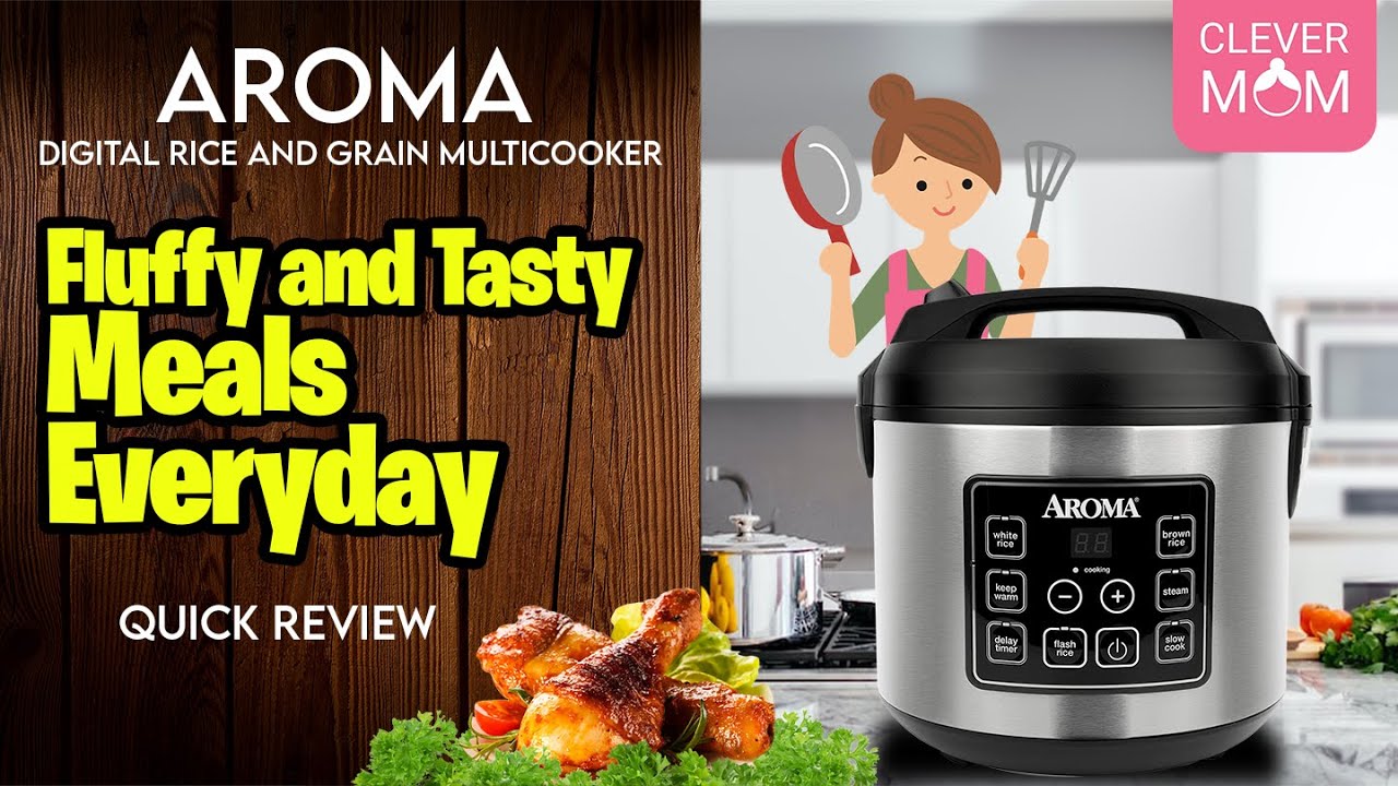 Aroma 20 Cup Digital Multicooker & Rice Cooker Review