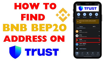 How to Find BNB BEP20 Address on Trust Wallet || Step by Step Full Guide 2025