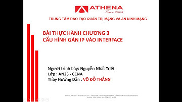 ATHENA | Bài thực hành 3 - CCNA - Nguyễn Nhất Triết