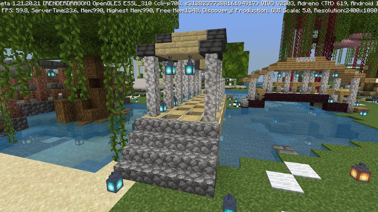 MAKING BRIDGE IN MY MINECRAFT WORLD / MUST WATCH - YouTube