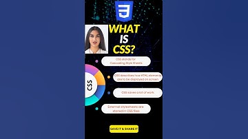 What is css? Explain CSS definition.#shorts #css #css3 #html
