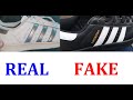 Adidas Superstar real vs fake. How to spot counterfeit Adidas Superstar shoes