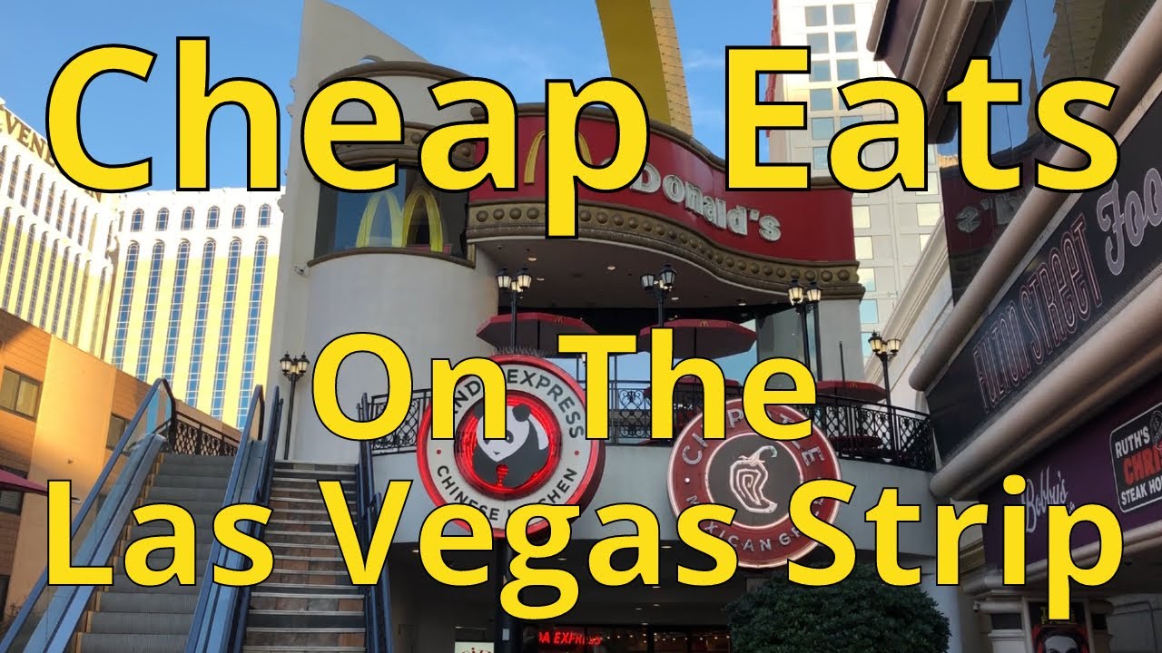 Cheap Places to Eat on the Las Vegas Strip!! Part 1 subscribe YouTube