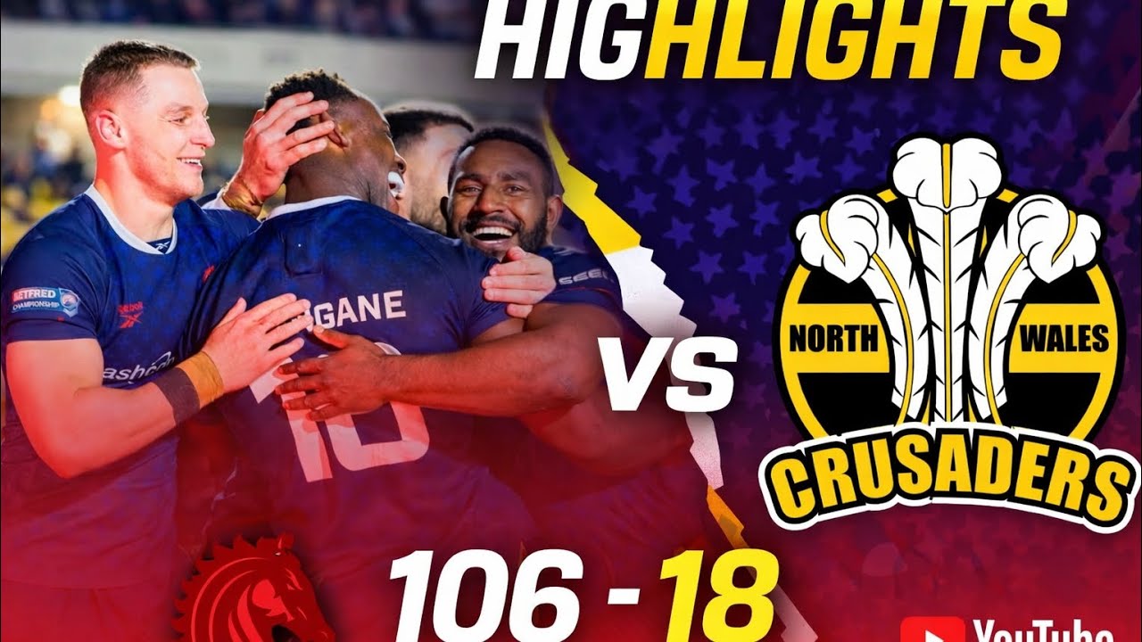 HIGHLIGHTS: London Broncos Vs North Wales Crusaders 2026 #rugby #Londonbroncos NorthWalesCrusaders