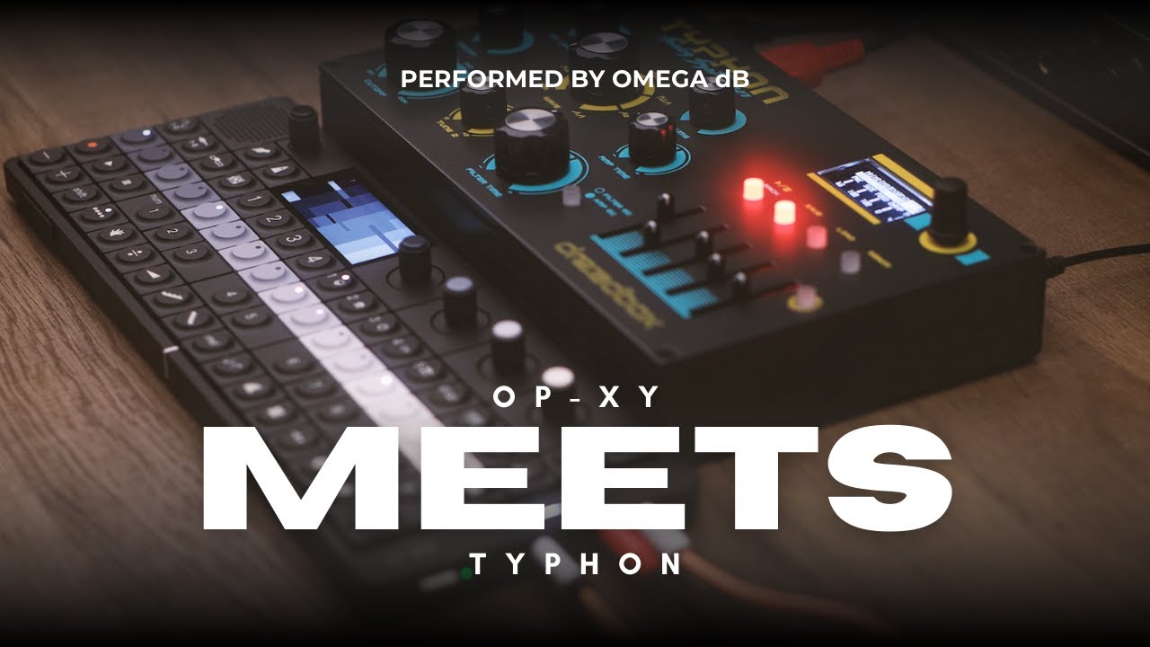 OP-XY Meets Typhon: A Perfect Combo for Live Jams | OMEGA dB