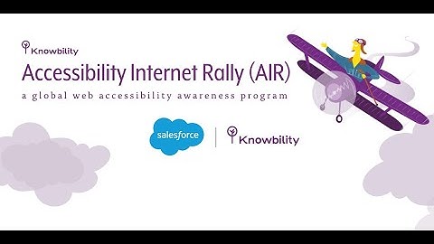 Accessibility Internet Rally 2022 Awards