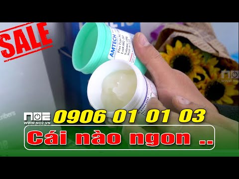 Video Mỡ khò,mỡ hàn Kingbo, amtec, hàng ngon giá rẻ - youtube