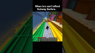 Subway Surfers in MINECRAFT??