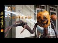 DIY Pumpkinman - Scary Halloween Yard Decor