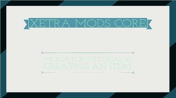MCreator Tutorial #1 | Creating an Item