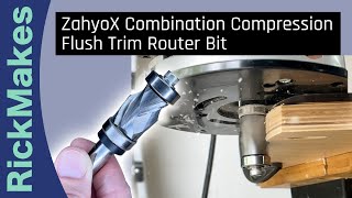 ZahyoX Combination Compression Flush Trim Router Bit