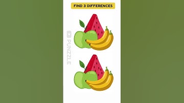 Spot 3 Differences #935