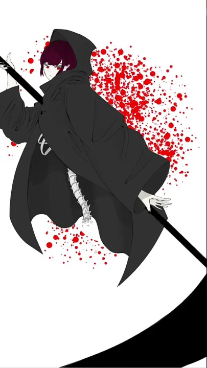 死神のデスヒト イラストメイキング