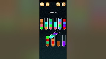 Color Sort Puzzle Level 40 Walkthrough Solution iOS/Android