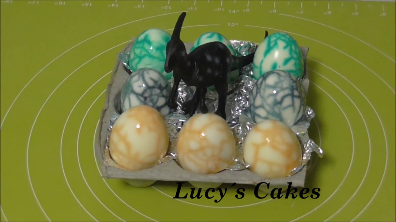Cómo hacer huevos de dinosaurios! Lucy´s Cakes