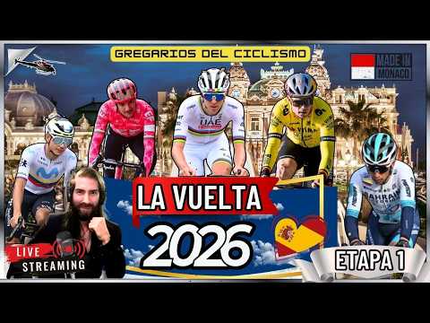 Video EN VIVO | Vuelta a España 2026: Etapa 1 - GREGARIOS DEL CICLISMO