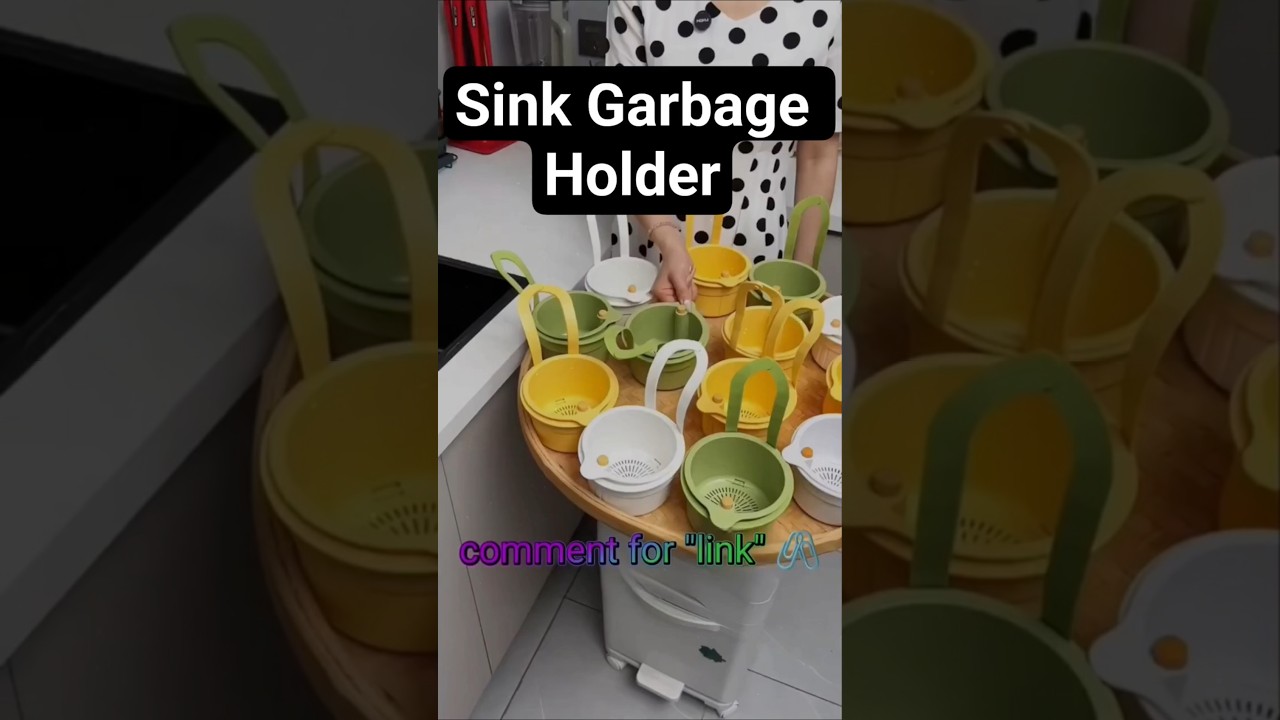 🔥 Kitchen Sink Drain Basket 🔥 | Double Layer Sink Strainer | Food Waste Filter Basket