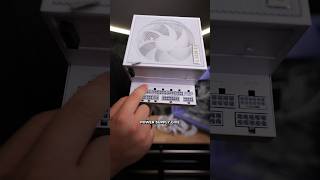 EASIEST way to install your POWER SUPPLY #pc #pcbuild #psu