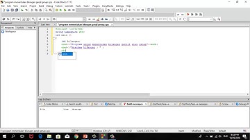 program menentukan bilangan ganjil atau genap