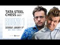 Tata Steel Chess 2023 | Round 1 | Commentary by Laurent Fressinet &amp; Peter Svidler