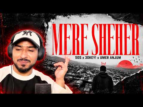 Reaction on MERE SHEHER - SOS x 30KEY! x Umer Anjum (Dir. Ednitworld) 🔥 | Official Music Video