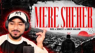 Reaction on MERE SHEHER - SOS x 30KEY! x Umer Anjum (Dir. Ednitworld) 🔥 | Official Music Video